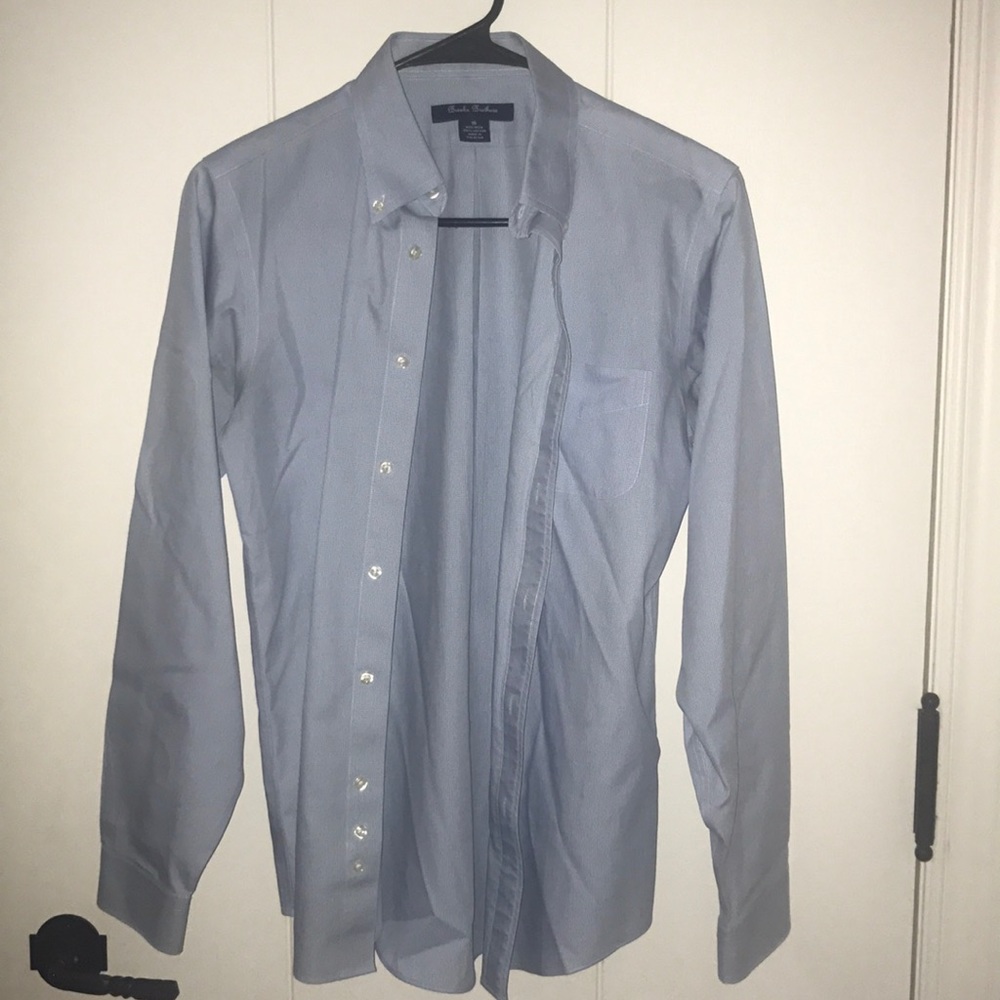 Brand new boys brooks brothers button down shirt